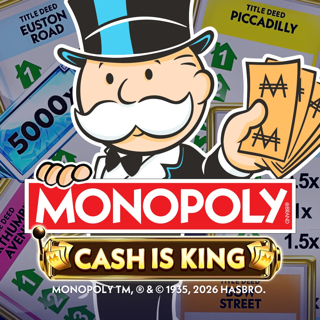Redtiger : Monopoly Cash Is King - WINGBET138