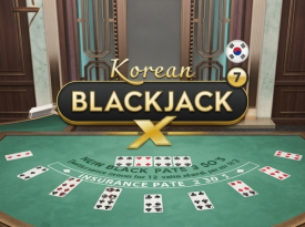 Korean BlackjackX 7 - WINGBET138