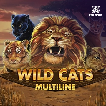 Redtiger : Wild Cats Multiline - WINGBET138